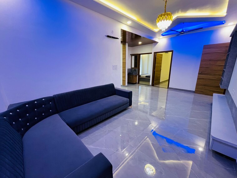 Living Room, satyam-utopia 3 Bedroom 731 Sq.Ft. Apartment In Sirsi Road Jaipur 9577191