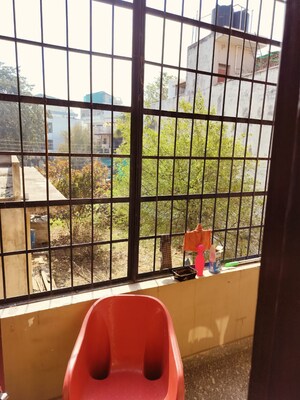 Balcony in 3 BHK Builder Floor at Palam Vyapar Kendra, Sector 2 – for Rent