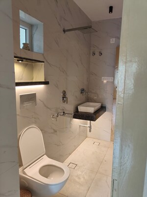 Bathroom in 3 BHK Builder Floor at East Of Kailash – for Sale