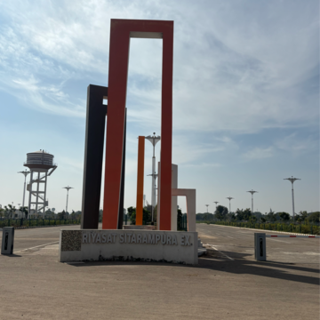  Plot – Exterior View View at Riyasat Sitarampura Extension, Pahadiya Road - for Sale