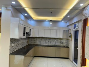Kitchen in 3 BHK Builder Floor at Shakti Khand Iii – for Sale