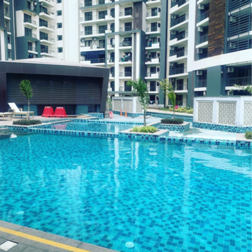Swimming Pool in 3 BHK Apartment at Godrej Icon, Sector 88a – for Rent