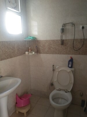 Bathroom in 2 BHK Apartment at Supertech Ecovillage II, Sector 16b Greater Noida – for Rent