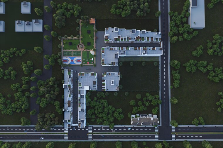 Master Plan, vihaan-floors 2 Bedroom 1050 Sq.Ft. Builder Floor In Roza Jalalpur Greater Noida 9577330