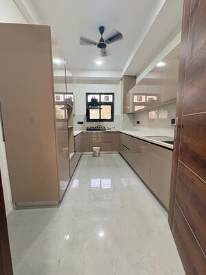 Kitchen in 3 BHK Builder Floor at Sushant Lok I – for Rent