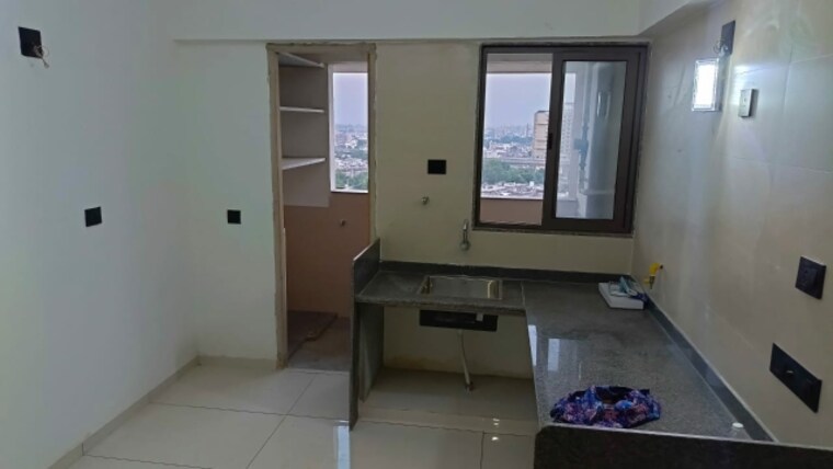 Kitchen, vn-skyline 2 Bedroom 1080 Sq.Ft. Apartment In Nava Vadaj Ahmedabad 9577375