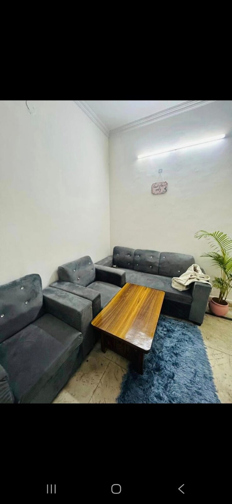 Living Room, saket 1 Bedroom 800 Sq.Ft. Builder Floor In Saket Delhi 9577392