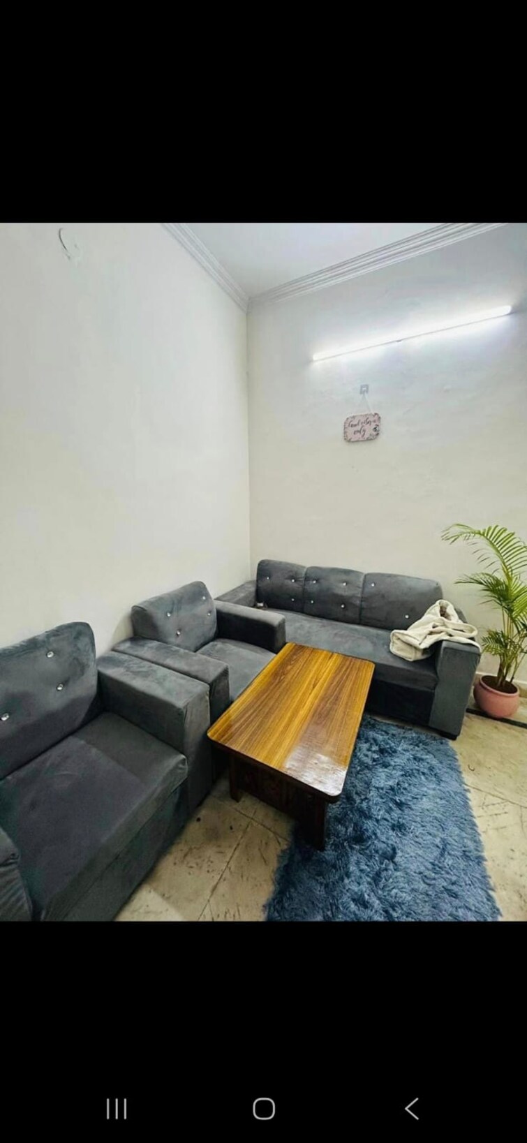 Living Room, saket 1 Bedroom 800 Sq.Ft. Builder Floor In Saket Delhi 9577392