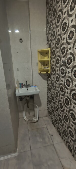 Bathroom in 1 BHK Builder Floor at Panchsheel Vihar – for Rent