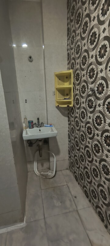 Bathroom in 1 BHK Builder Floor at Panchsheel Vihar – for Rent