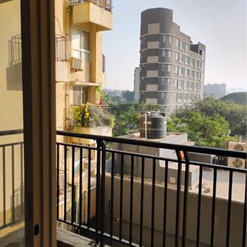 Balcony in 2 BHK Apartment at DB Realty Orchid Ozone, Ketkipada – for Rent