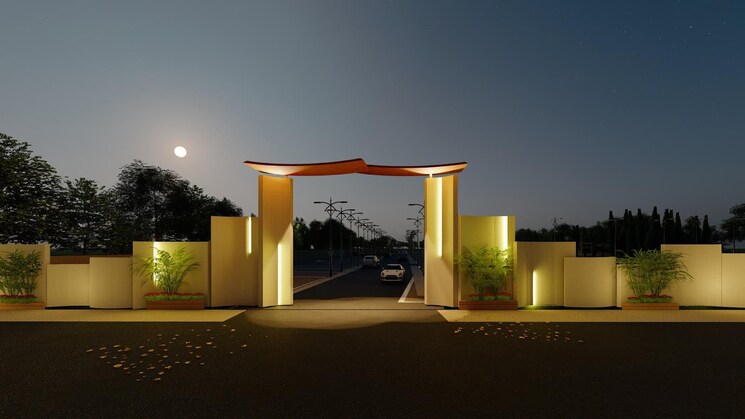 Exterior View, mangaliya sadak  800 Sq.Ft. Plot In Mangaliya Sadak Indore 9577501