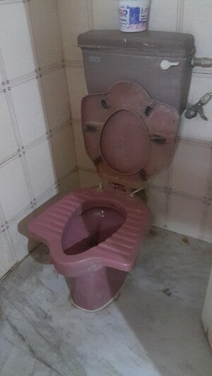 Bathroom in 1 RK Independent House at Rt Nagar – for Rent