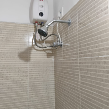 Bathroom in 2 BHK Apartment at DB Realty Orchid Ozone, Ketkipada – for Rent