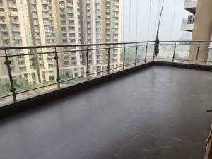 Balcony in 4 BHK Apartment at Gaurs Platinum Towers, Sector 79 – for Rent