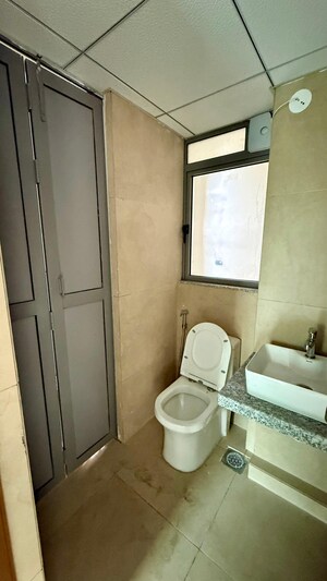 Bathroom in 1 BHK Apartment at Kalpataru Immensa, Kolshet Road – for Rent