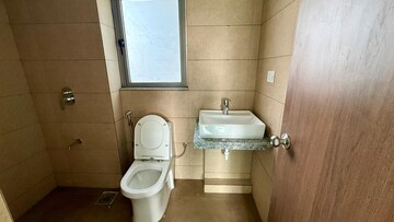 Bathroom in 1 BHK Apartment at Kalpataru Immensa, Kolshet Road – for Rent