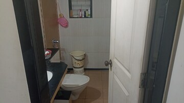 Bathroom in 2 BHK Apartment at Prajapati Lawns, Kharghar – for Rent