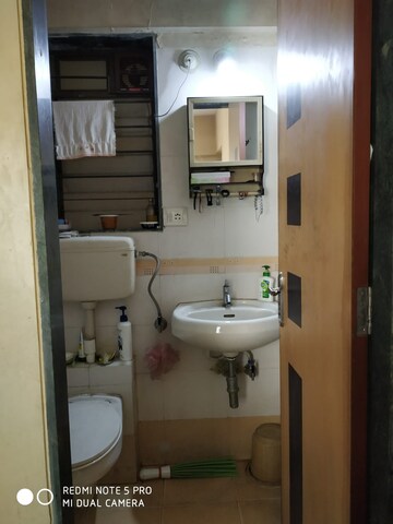 Bathroom in 1 BHK Apartment at Hubtown Akruti Orchid Park, Sakinaka – for Rent