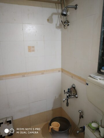 Bathroom in 1 BHK Apartment at Hubtown Akruti Orchid Park, Sakinaka – for Rent