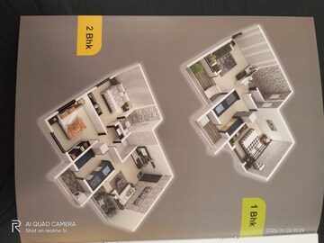 Floor Plan in 2 BHK Apartment at Manjri Budruk – for Sale