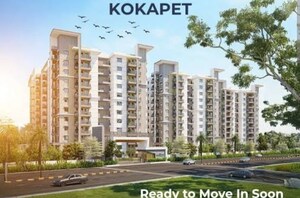 3 BHK Apartment – Exterior View View at SRR Sriram River View, Narsingi - for Sale