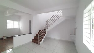 Staircase in 3 BHK Villa at Thiruvaniyoor – for Sale
