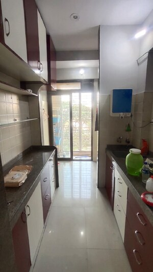 Kitchen in 2 BHK Apartment at Kalpataru Immensa B, Kolshet Road – for Rent