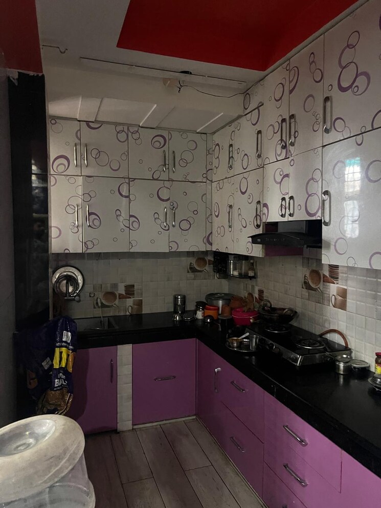 Kitchen, rajendra nagar sector 3 3 Bedroom 120 Sq.Yd. Builder Floor In Rajendra Nagar Sector 3 Ghaziabad 9577676
