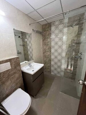 Bathroom in 2 BHK Builder Floor at Freedom Fighters Enclave – for Rent