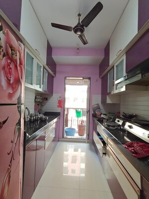 Kitchen in 1 BHK Apartment at Laxmi Sadan, Vasai West – for Rent