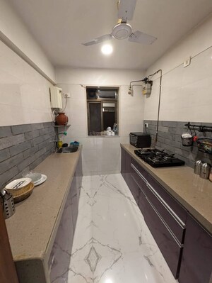 Kitchen in 1 BHK Apartment at Om Vighnaharta Tower, Virar West – for Rent