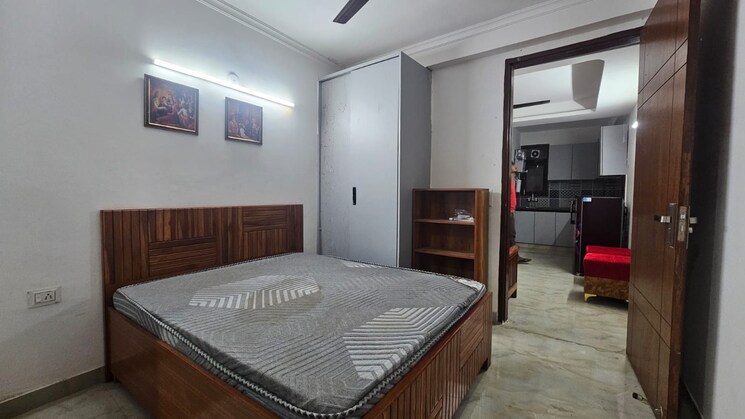 Bedroom, saket 1 Bedroom 400 Sq.Ft. Builder Floor In Saket Delhi 9577736