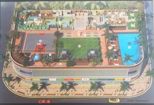 Swimming Pool in 3 BHK Apartment at Kasturi Regius, Kharghar Sector 12 – for Rent