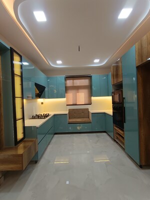 Kitchen in 4 BHK Builder Floor at Puri Aman Vilas, Sector 89 – for Sale