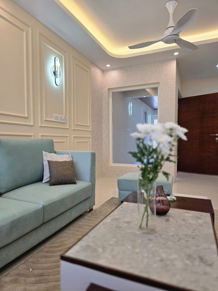 Living Room, ds-max-skycity 3 Bedroom 2293 Sq.Ft. Apartment In Thanisandra Bangalore 9577702