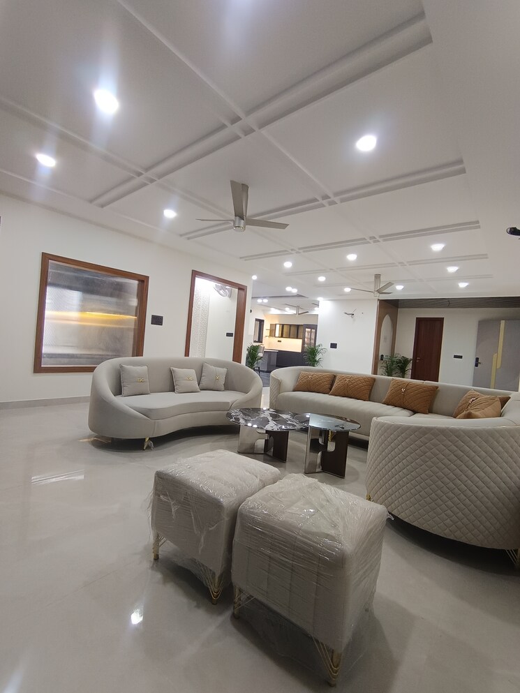 Living Room, tdi-the-retreat 4 Bedroom 500 Sq.Yd. Builder Floor In Sector 89 Faridabad 9577803