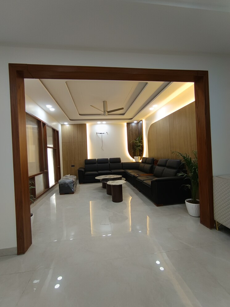 Living Room, tdi-the-retreat 4 Bedroom 500 Sq.Yd. Builder Floor In Sector 89 Faridabad 9577803