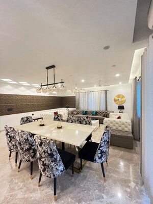 Master Bedroom in 4 BHK Apartment at 3C Lotus 300, Sector 107 – for Rent