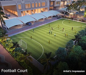 2 BHK Apartment – Garden View at Paradise Sai World Legend, Kalyan West - for Sale