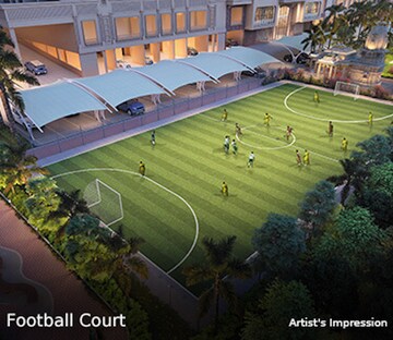 2 BHK Apartment – Garden View at Paradise Sai World Legend, Kalyan West - for Sale