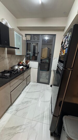 Kitchen in 3 BHK Apartment at M3M Heights, Sector 65 – for Rent