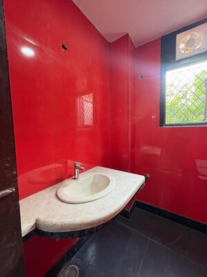 Bathroom in 3 BHK Builder Floor at Saket – for Rent