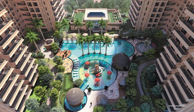 Exterior View, paradise-sai-world-legend 2 Bedroom 918 Sq.Ft. Apartment In Kalyan West Thane 9577880
