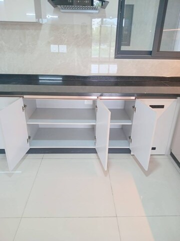 Kitchen in 3 BHK Apartment at Puravankara Purva Atmosphere, Thanisandra Main Road – for Rent