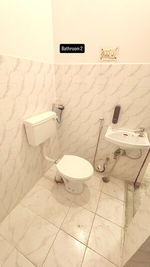Bathroom in 2.5 BHK Apartment at Indraprastha Anand, Indira Nagar – for Rent