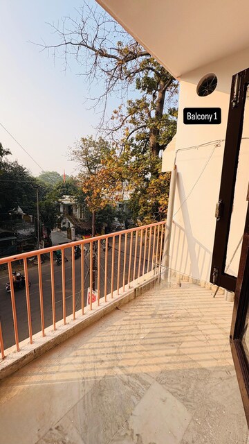 Balcony in 2.5 BHK Apartment at Indraprastha Anand, Indira Nagar – for Rent