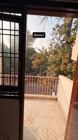Balcony in 2.5 BHK Apartment at Indraprastha Anand, Indira Nagar – for Rent
