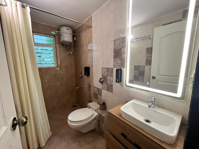 Bathroom, bambolim 2 Bedroom 1000 Sq.Ft. Apartment In Bambolim Goa 9578011