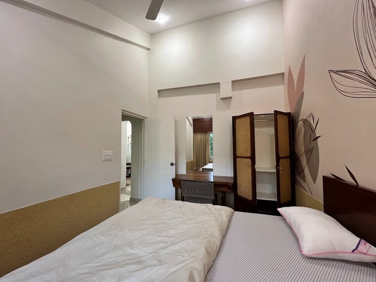 Bedroom, bambolim 2 Bedroom 1000 Sq.Ft. Apartment In Bambolim Goa 9578011